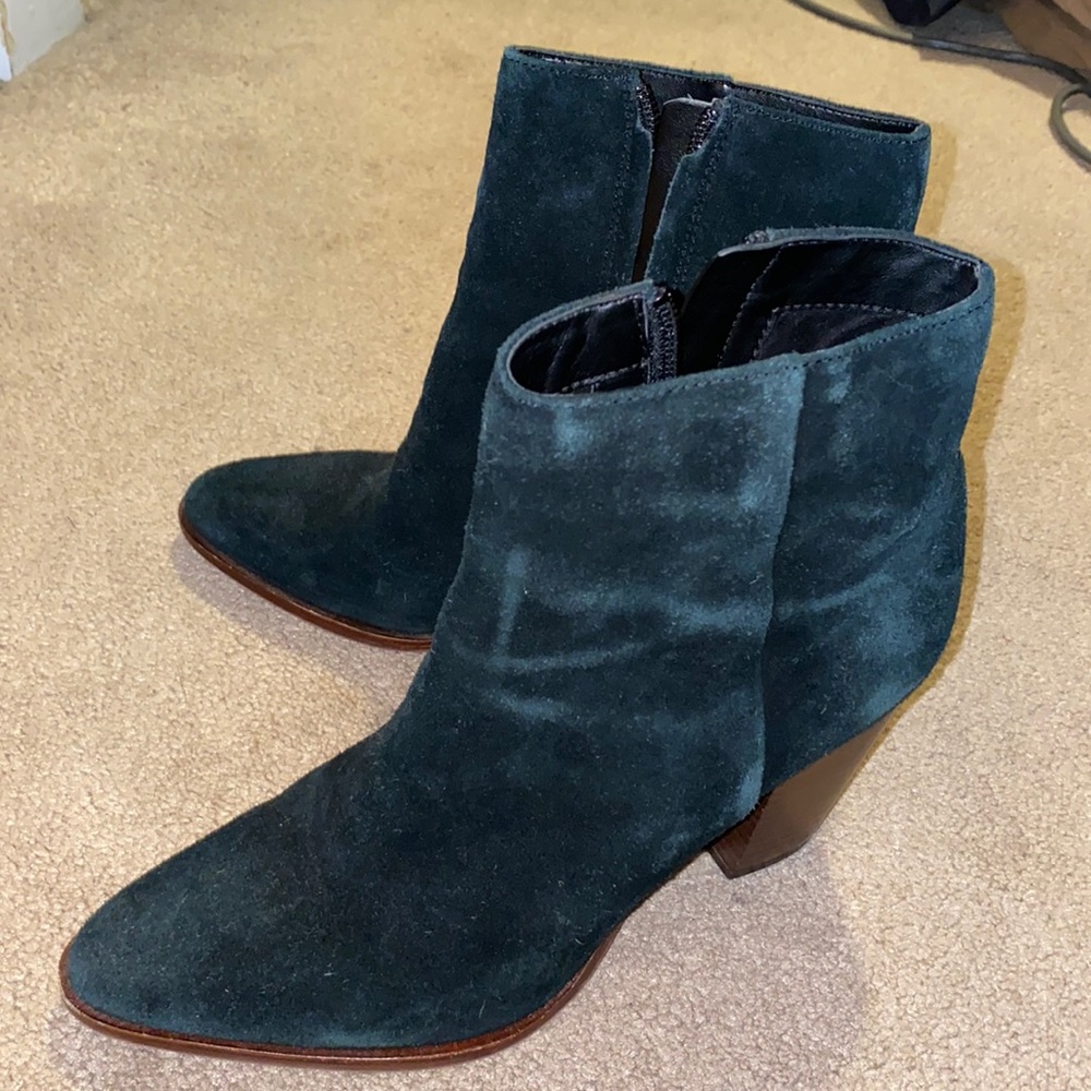 Sam Edelman booties with 2.5 inch heel. Barely worn.
